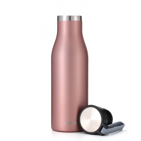 Pembe Altın Matara Termos